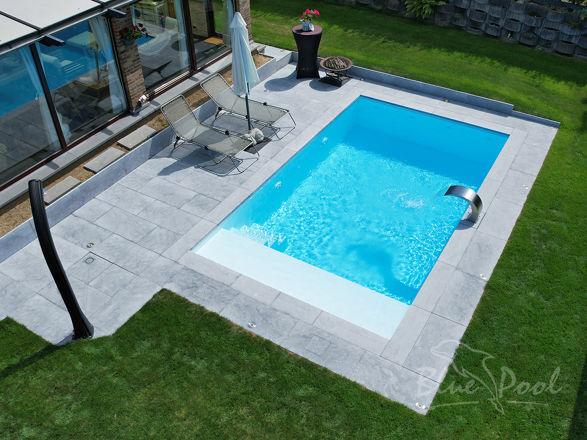 Piscine coque PE